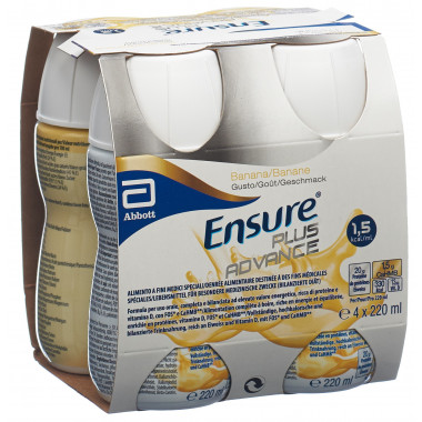 Ensure Plus Advance Banana 4 x 220 ml