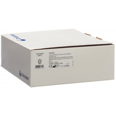 Borsa da gamba Conveen multicamera 600ml 45cm valvola di ritorno sterile 10 x