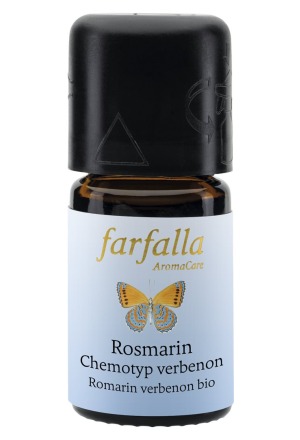 FFARFALLA Rosmarino Chem Verb Olio/Olio Biologico Gr Cru 5ml