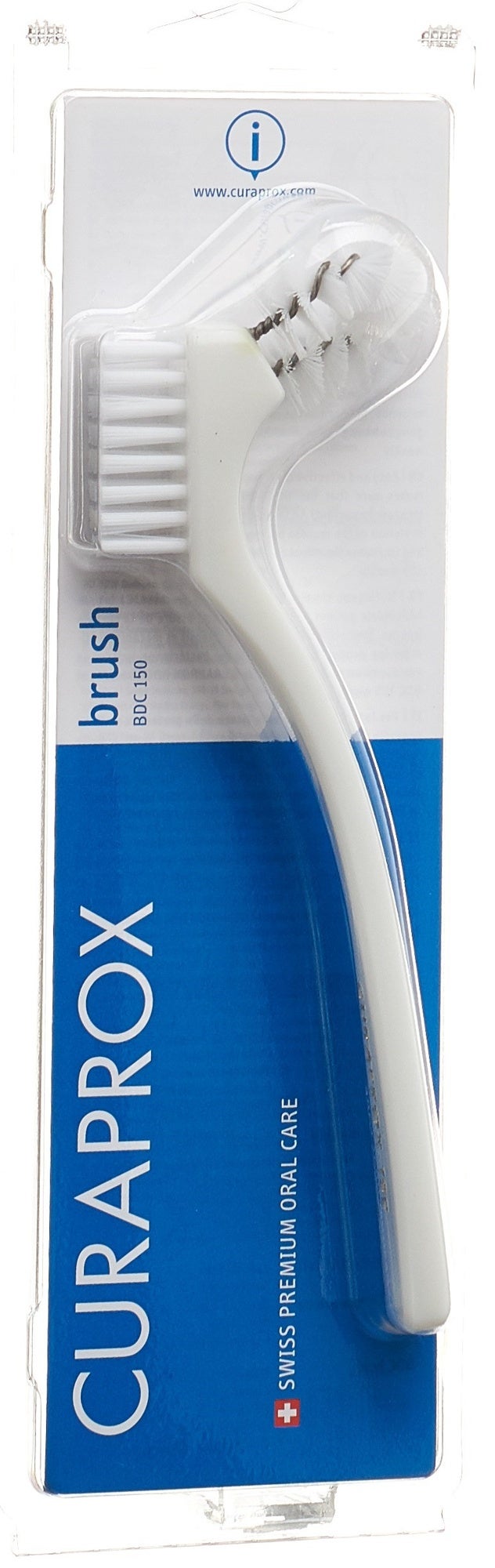 Curaprox BDC 150 spazzola per dentiera bianca