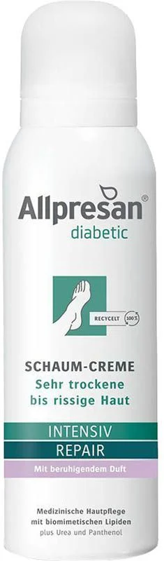 Allpresan crema schiuma diabetica riparazione intensiva o urea 125ml