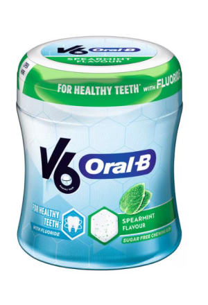 V6 Gomma da masticare OralB Spearmint 45 pezzi