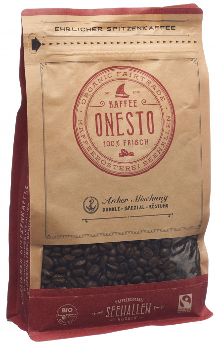 ONESTO caffè in grani miscela Anker Btl 500 g