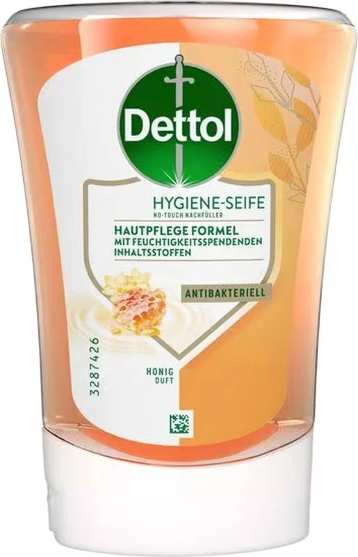 Ricarica di sapone per mani Dettol No Touch Miele 250ml