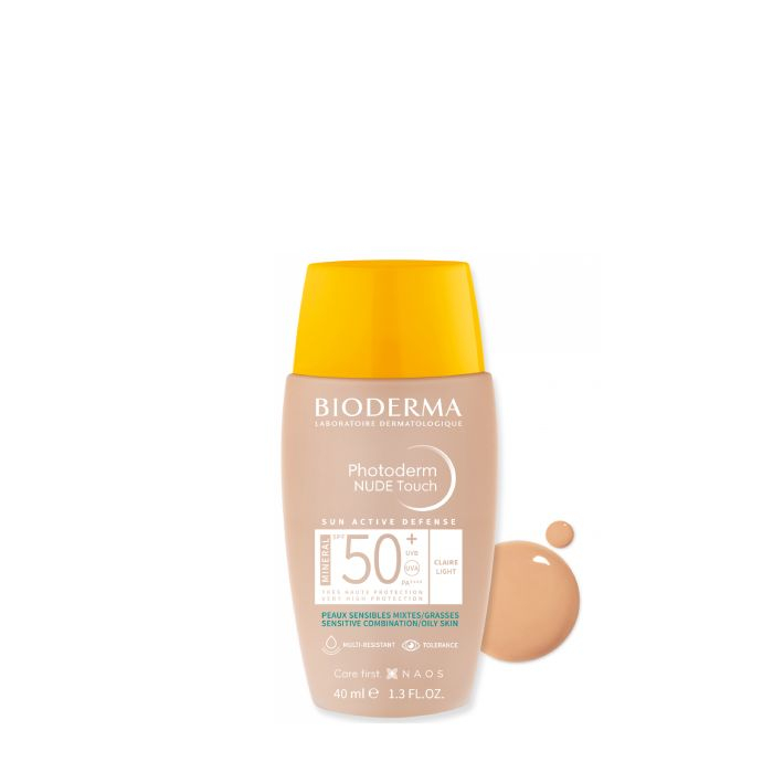 BIODERMA Photoderm Nude Touch Mineral SPF50+ dorée 40ml