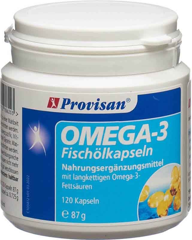 Provisan Omega 3 Olio di Pesce Capsule Ds 120 pezzi