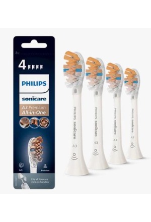 Philips Sonicare A3 Premium All-in-One bianco 4 pezzi