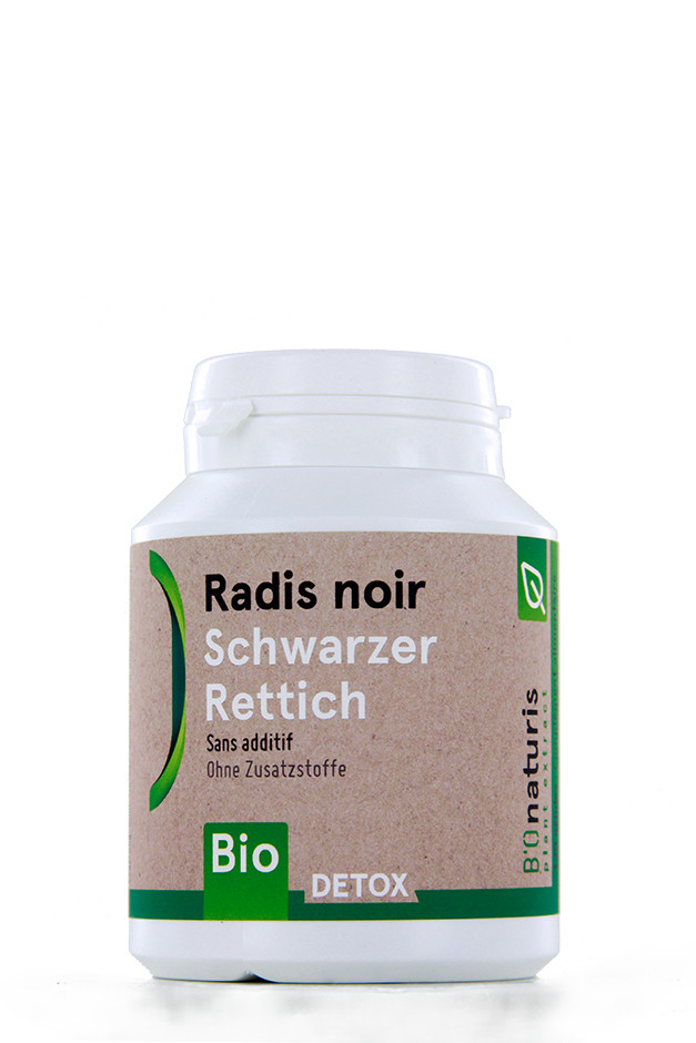 BIOnaturis Ravanello nero 250mg Biologico 120 pezzi