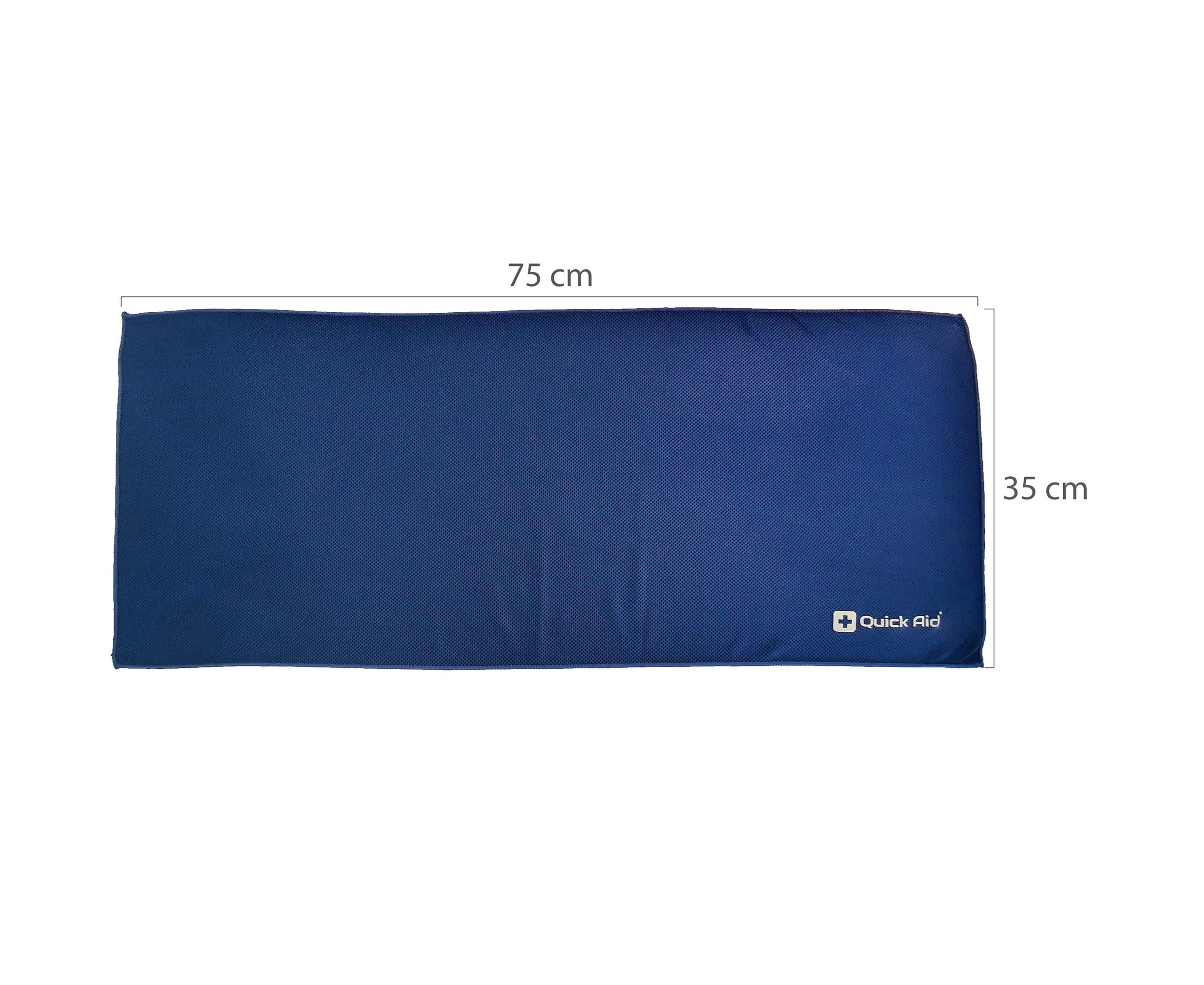 Quick Aid Fresh Ice Towel blu 34x80 cm