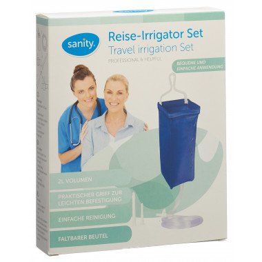 Set da viaggio Sanity Irrigator completo 2L Btl
