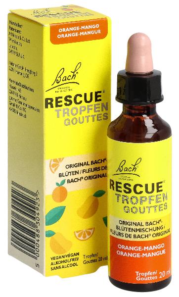 RESCUE Gocce di arancia e mango 20 ml