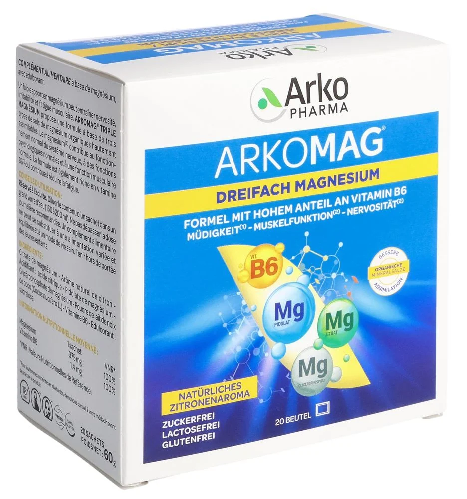 Arkomag Triplo Magnesio Btl 20 pezzi