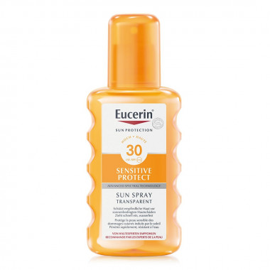 EUCERIN SUN Spray Corpo Sensitive Protect Trasparente SPF30 Fl 200ml