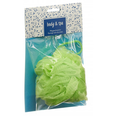 Erba da massaggio fiore verde chiaro