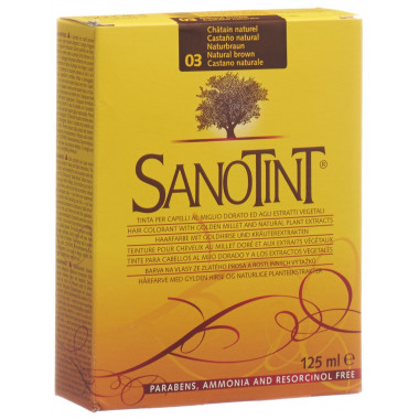 Colore per capelli Sanotint 03 castano naturale