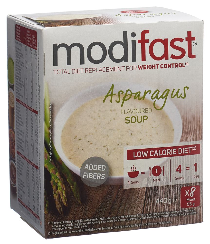 MODIFAST Zuppa di asparagi 8 x 55g