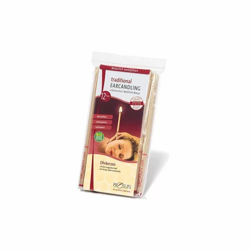 Candele auricolari tradizionali Biosun 12 paia