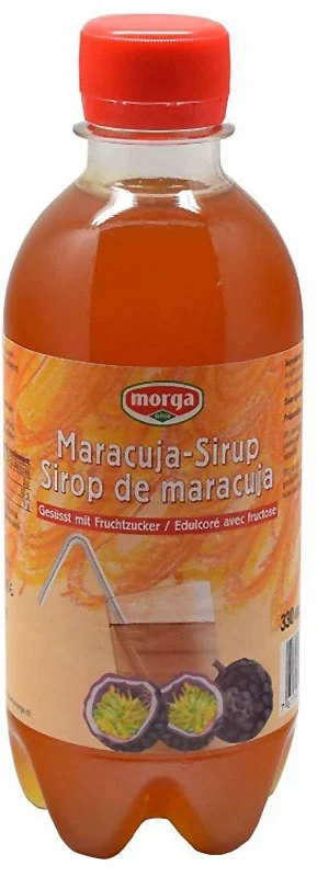 Sciroppo Morga al frutto della passione con fruttosio 3,3 dl