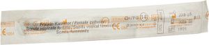 Catetere femminile Qualimed CH14 18cm PVC sterile
