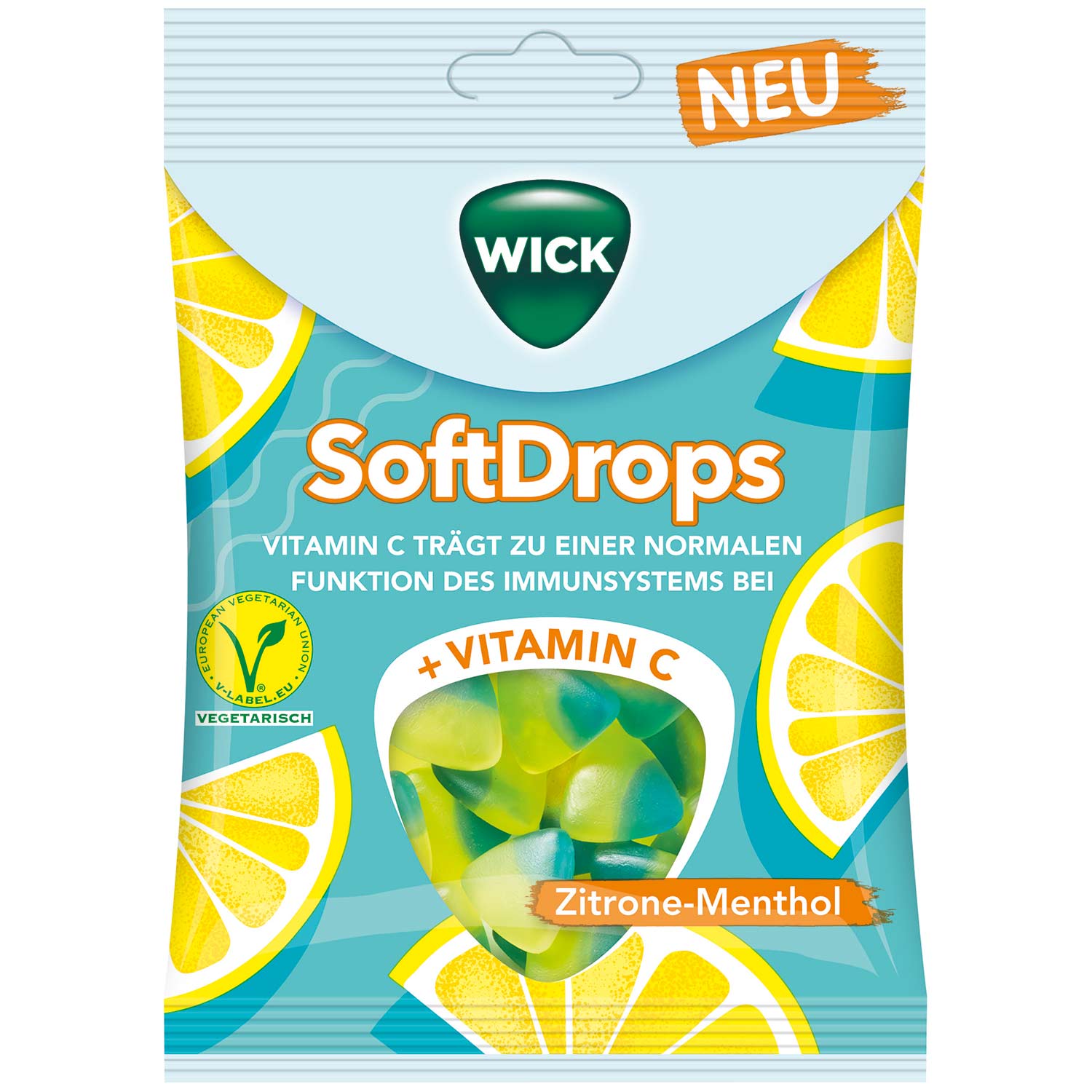 Vicks Gocce Morbide al Limone Mentolo 90g