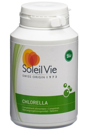 Soleil Vie Compresse biologiche di Chlorella pyrenoidosa 250 mg alghe d'acqua dolce 300 pezzi