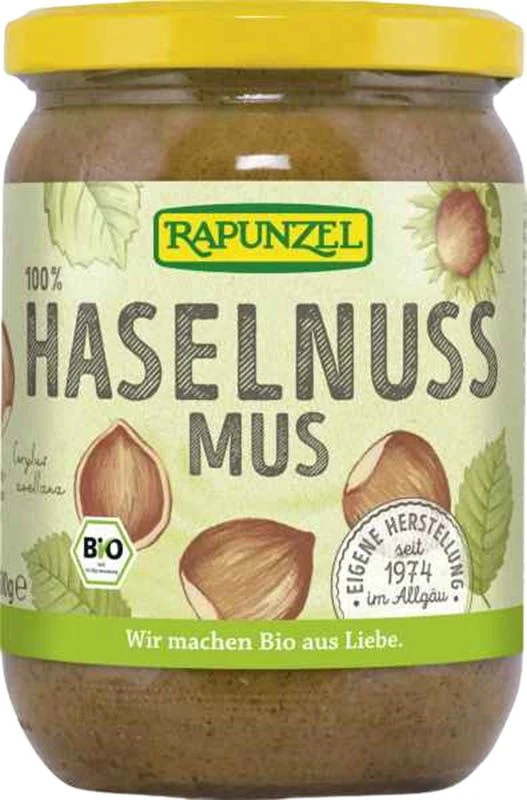 Vasetto di burro alla nocciola Rapunzel 500g