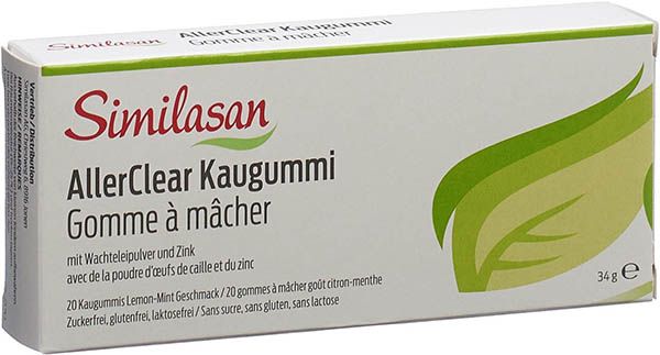Similasan AllerClear gomma da masticare 20 pezzi