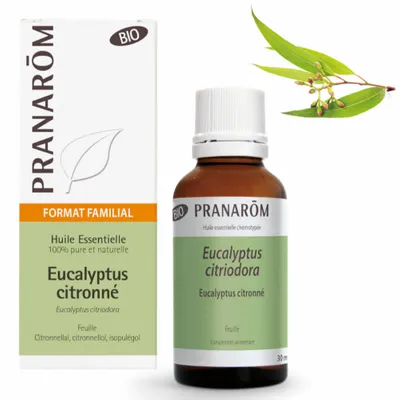 PRANAROM Limone Eucalipto Olio Essenziale Biologico 10ml
