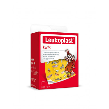 Leukoplast bambini rotolo 6cmx1m