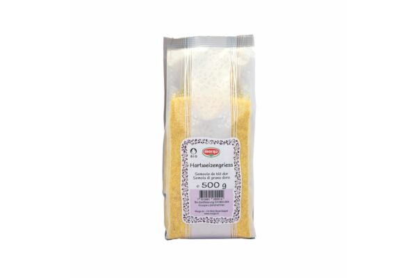 Morga Semola di Grano Duro Biologica Bud Btl 500g