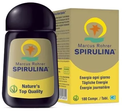Marcus Rohrer Spirulina Tabl Glasflasche 180 Stück
