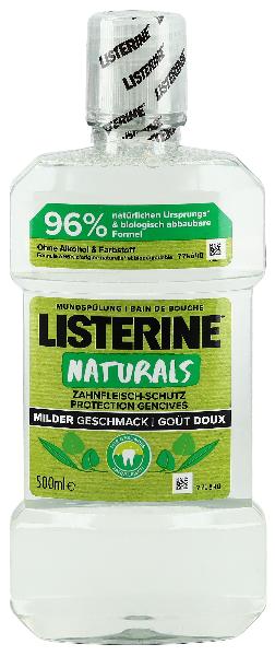 Listerine Naturals Protezione Gengive Flacone 500ml