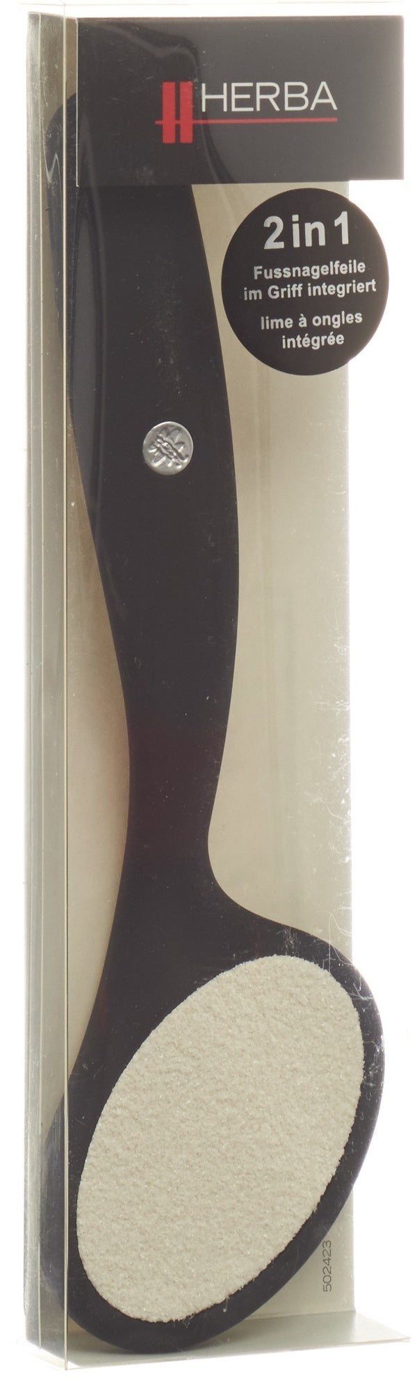 Lima per calli in ceramica Herba Softtouch 2in1
