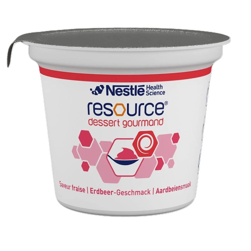 Resource Dessert Gourmand Strawberry 4 Cup 125g