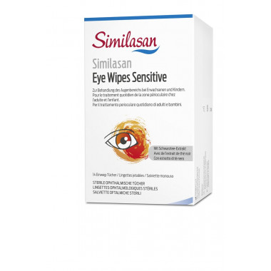 Similasan Salviette per gli occhi Sensitive Btl 14 pezzi