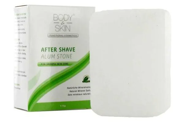 BODY&SKIN Pietra di allume dopo la rasatura 110g