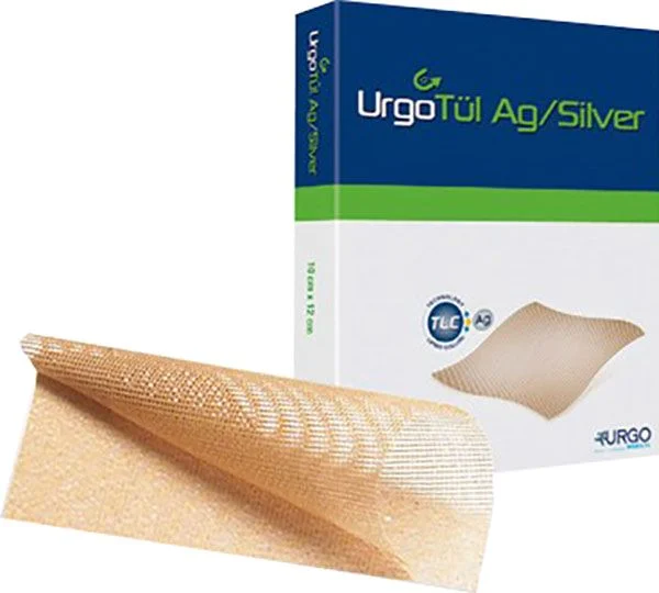 URGOTÜL Medicazione per ferite in argento 5x5cm 10 pezzi