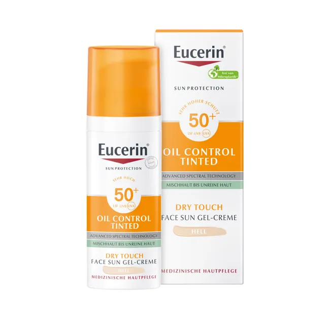 EUCERIN SUN Olio viso Cont Gel-Cr light SPF50+ 50ml