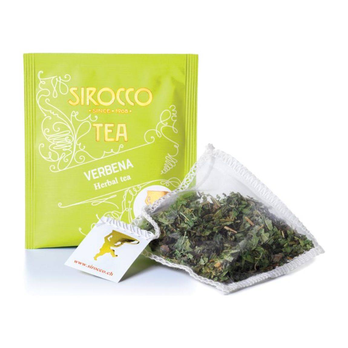 Sirocco bustine di tè Verbena 20 pezzi