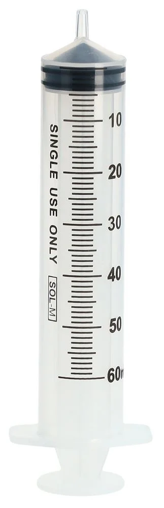 Siringa Sol-M senza ago 60ml EccentricTip 30 pezzi