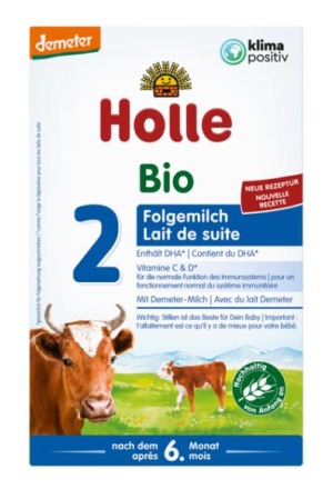 Holle Latte di proseguimento biologico 2 Plv 600g