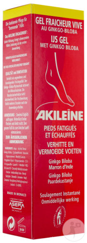 AKILEINE Rot Eis Gel mit Ginkgo-Biloba Tb 50 ml