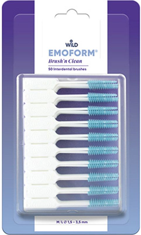 Emoform Brush'n Clean confezione famiglia 80 pezzi
