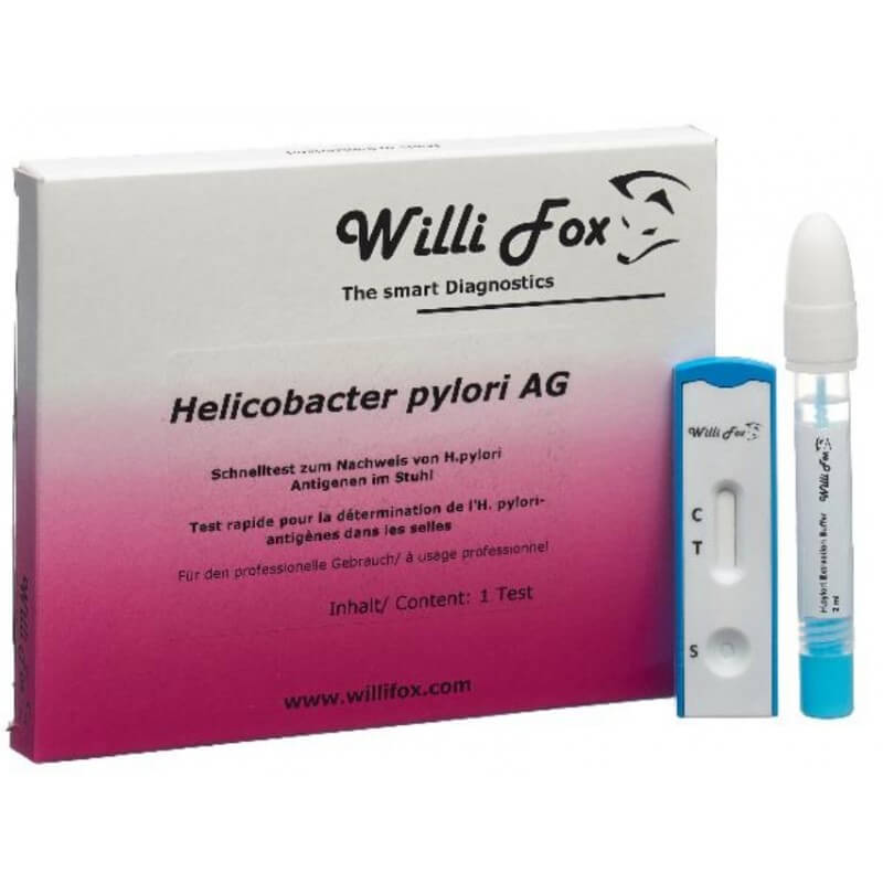 Willi Fox Helicobacter Pylori Stool Test (1 pezzo)