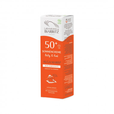 Laboratoires de Biarritz Sonnencreme Kinder LSF50+ ohne Parfum Disp 100ml