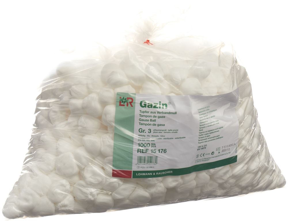 GAZIN tamponi Vm20 Gr3 misura prugna 1000 pezzi