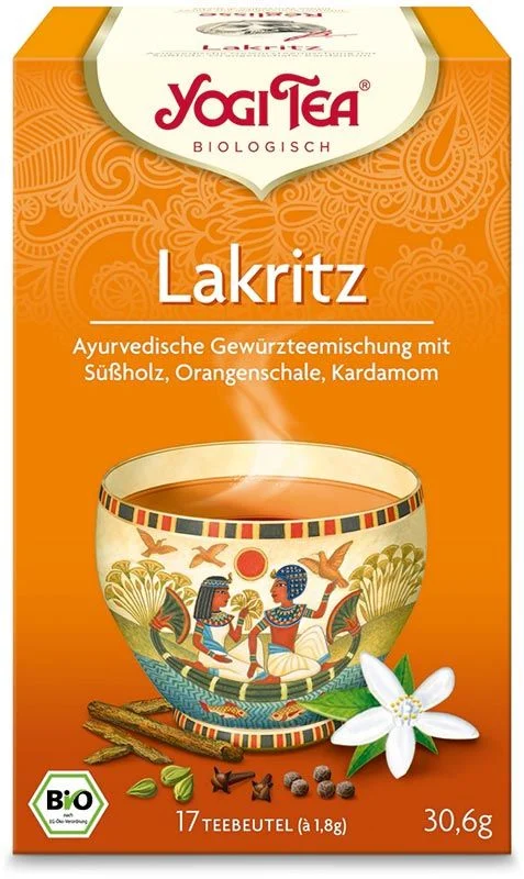 YOGI TEA® Liquirizia egiziana 17 Btl 1,8g