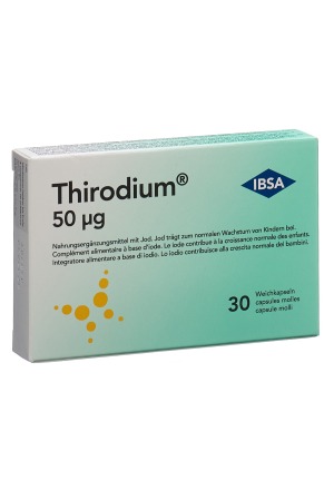 Thirodium Weichkapseln 50 mcg Jod 30 Stück