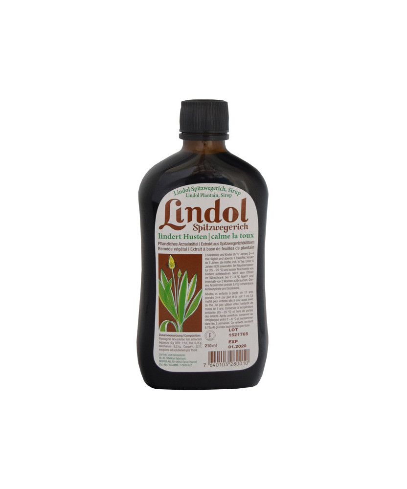 Lindol Ribwort Plantain 210ml