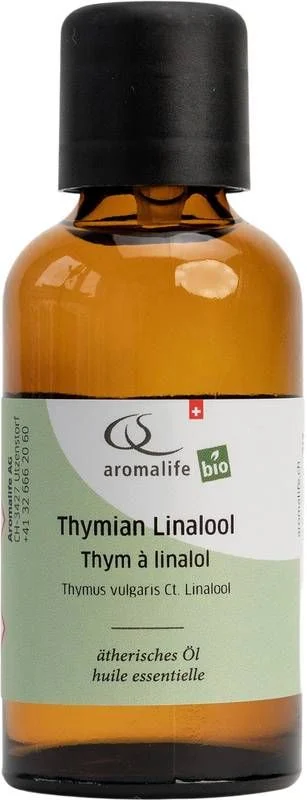Aromalife Timo Linalolo Et/Olio BIO Fl 50ml